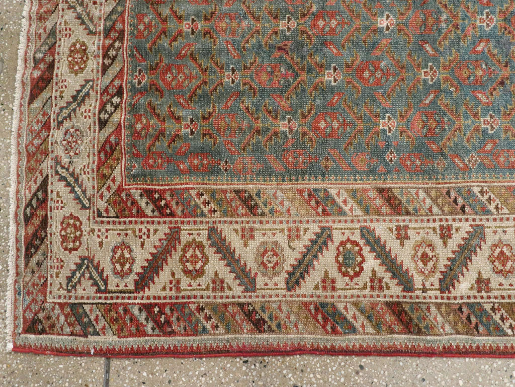 Antique Persian Malayer Long Runner, No.25389 - Gss