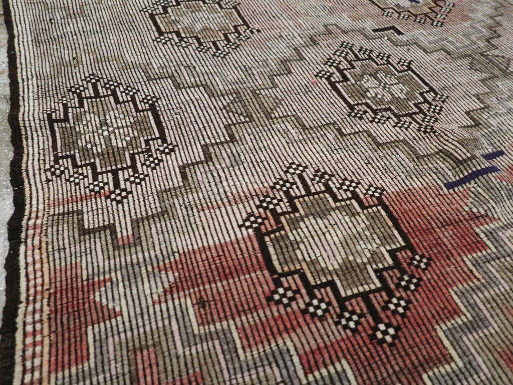 Vintage Turkish Flatweave, No.25410 - Gss