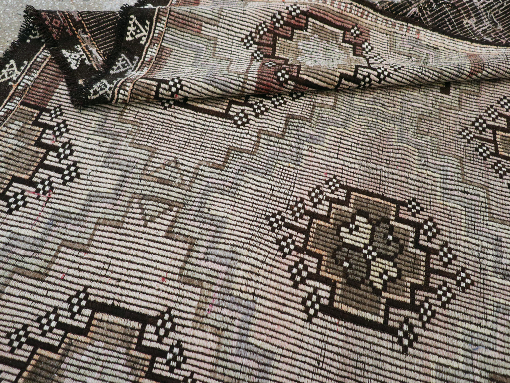 Vintage Turkish Flatweave, No.25410 - Gss