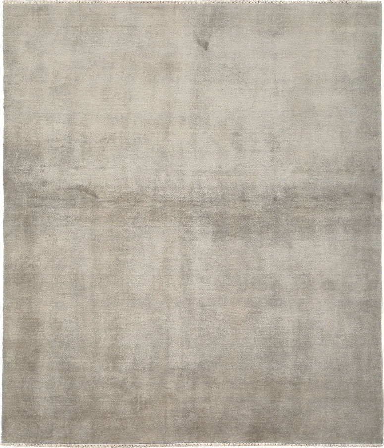 Vintage Persian Mashad Modernist Rug, No.25424 - Gss