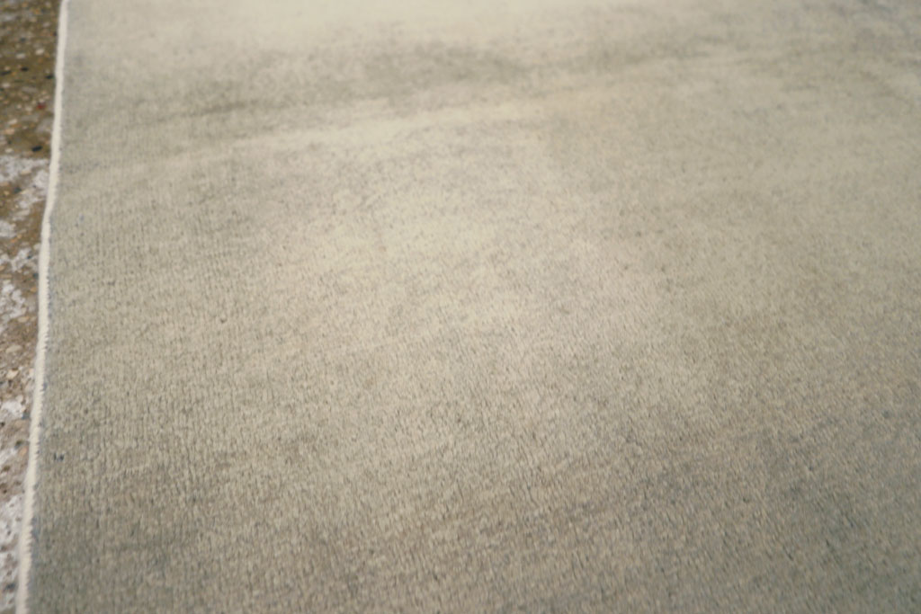 Vintage Persian Mashad Modernist Rug, No.25424 - Gss