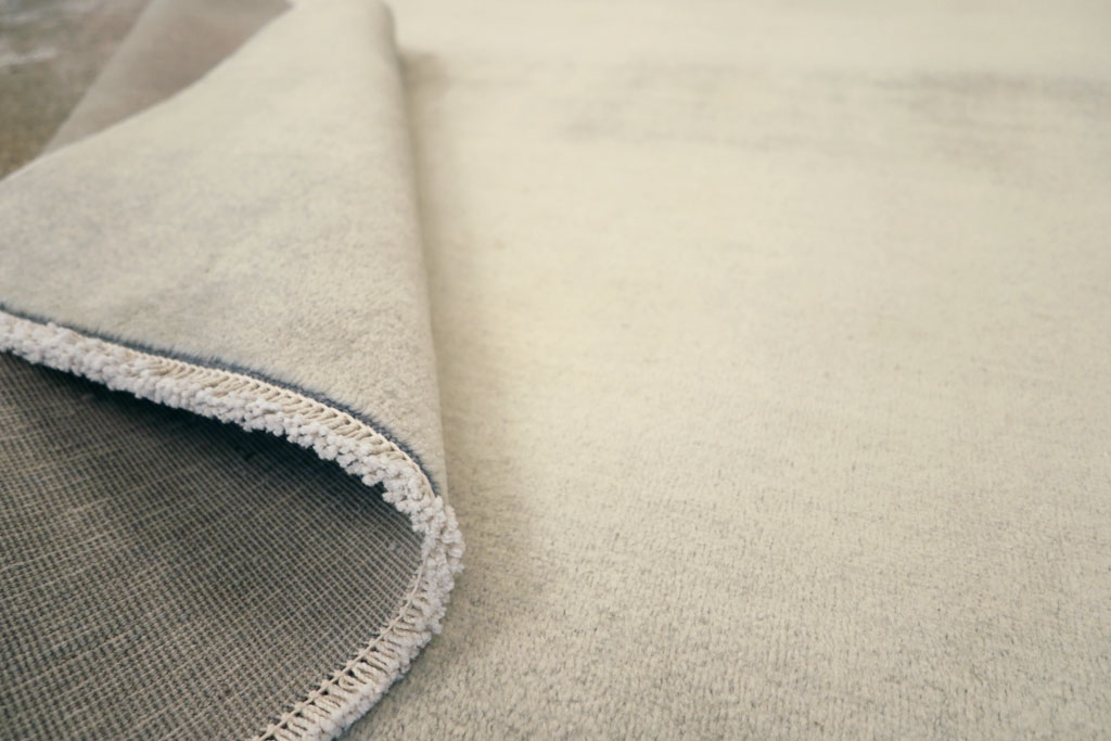 Vintage Persian Mashad Modernist Rug, No.25424 - Gss