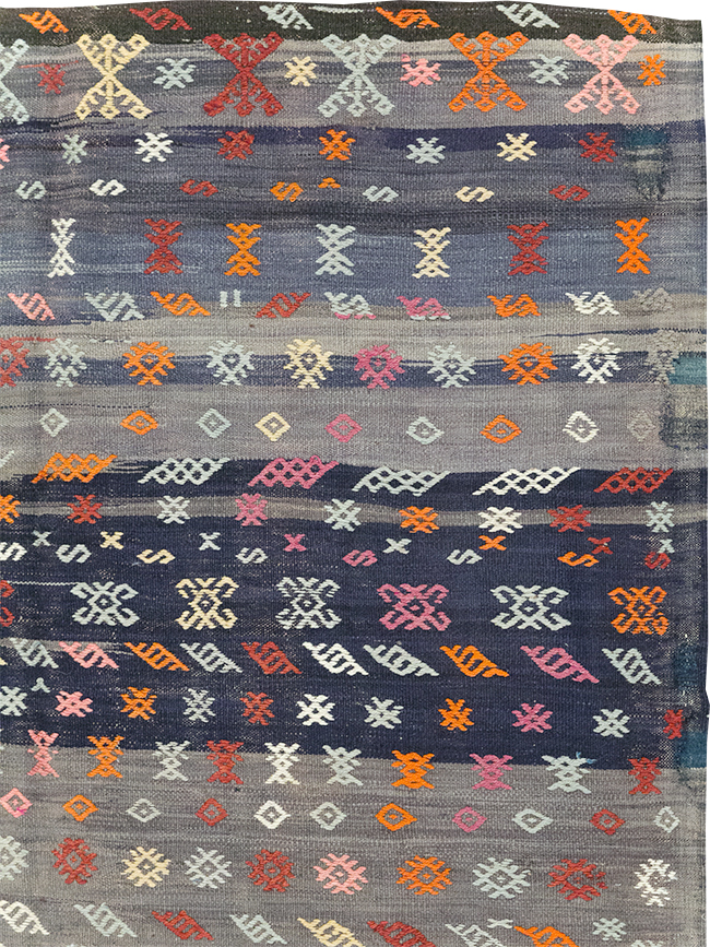 Vintage Turkish Kilim, No.25437 - Gss