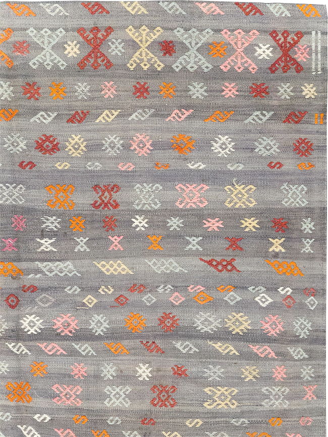 Vintage Turkish Kilim, No.25437 - Gss