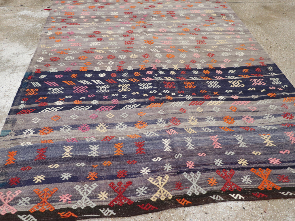 Vintage Turkish Kilim, No.25437 - Gss