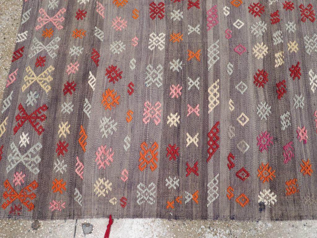 Vintage Turkish Kilim, No.25437 - Gss