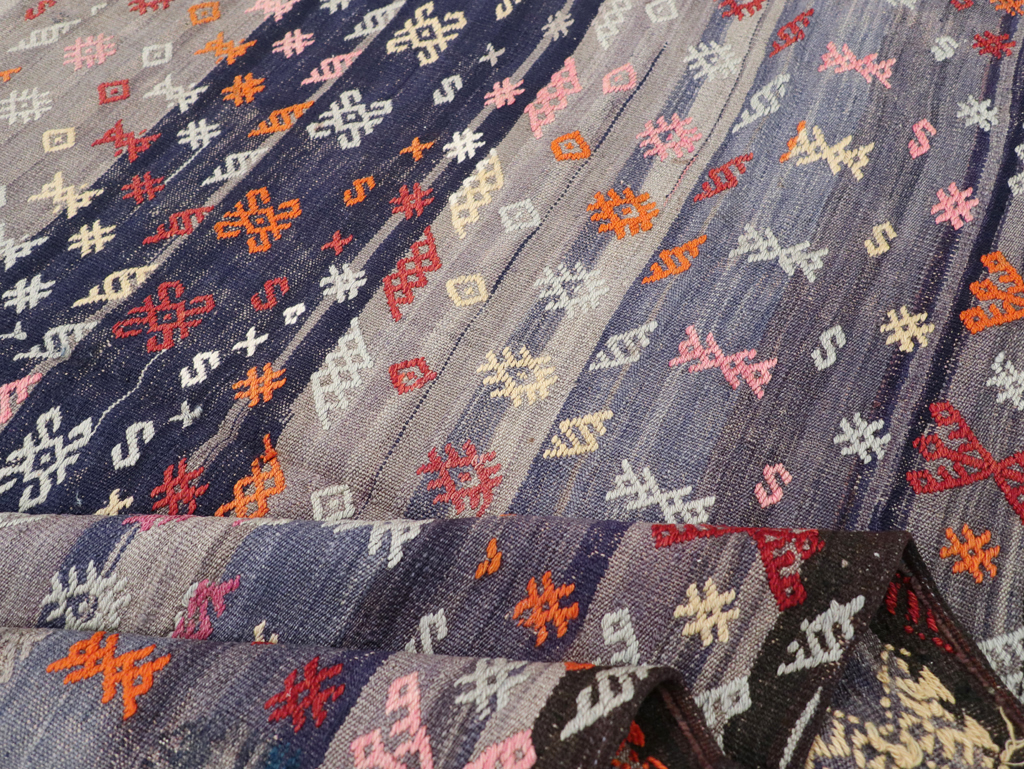 Vintage Turkish Kilim, No.25437 - Gss