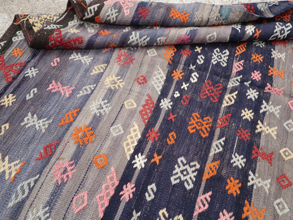 Vintage Turkish Kilim, No.25437 - Gss