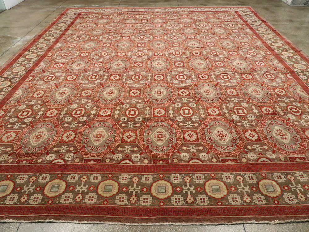 Contemporary Large Egyptian Carpet in the Khotan Style, No.25452 - Gss
