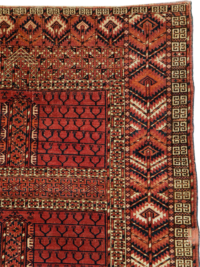 Antique Central Asian Tekke Rug, No.25460 - Gss