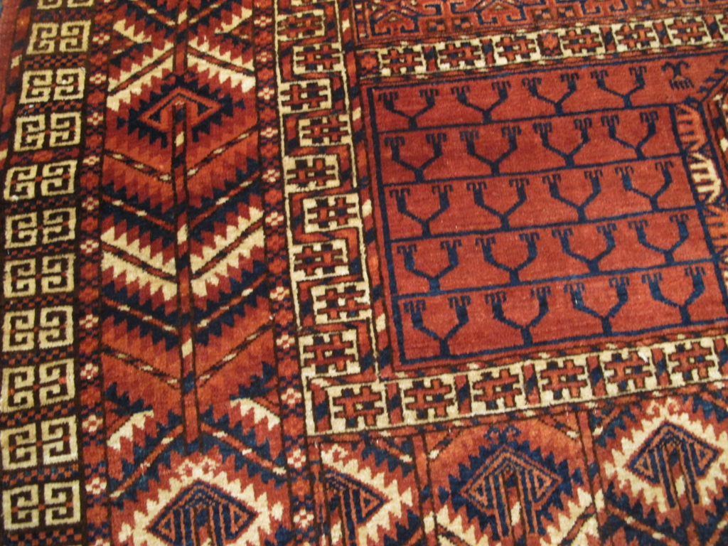 Antique Central Asian Tekke Rug, No.25460 - Gss