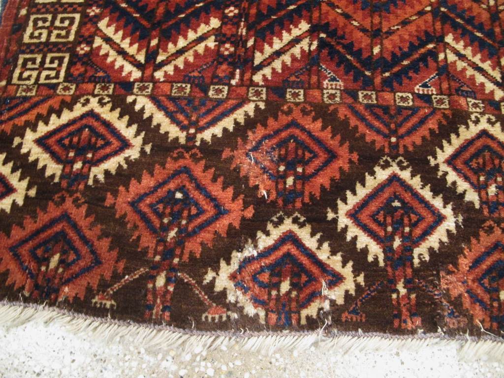 Antique Central Asian Tekke Rug, No.25460 - Gss