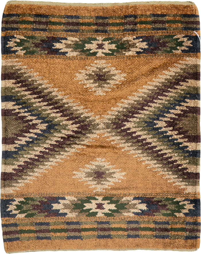 Vintage Indian Flatweave Kilim, No.25465 - Gss