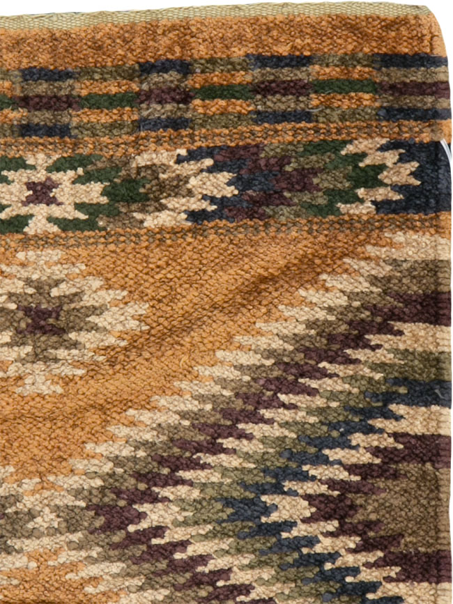 Vintage Indian Flatweave Kilim, No.25465 - Gss