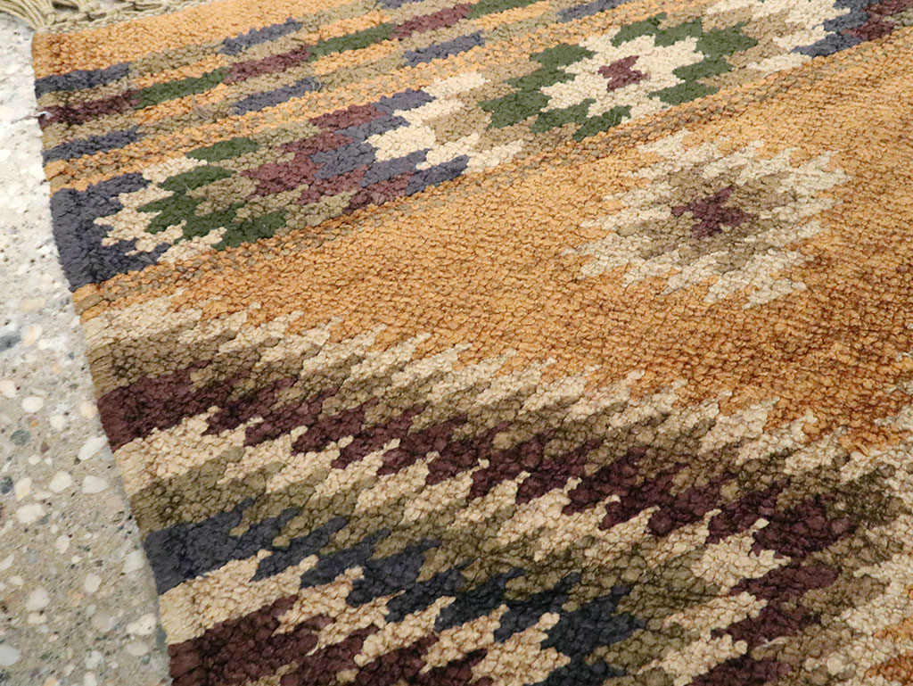 Vintage Indian Flatweave Kilim, No.25465 - Gss