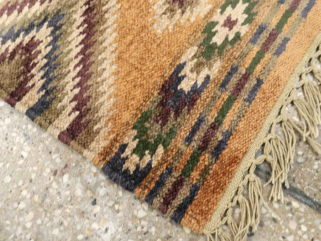 Vintage Indian Flatweave Kilim, No.25465 - Gss