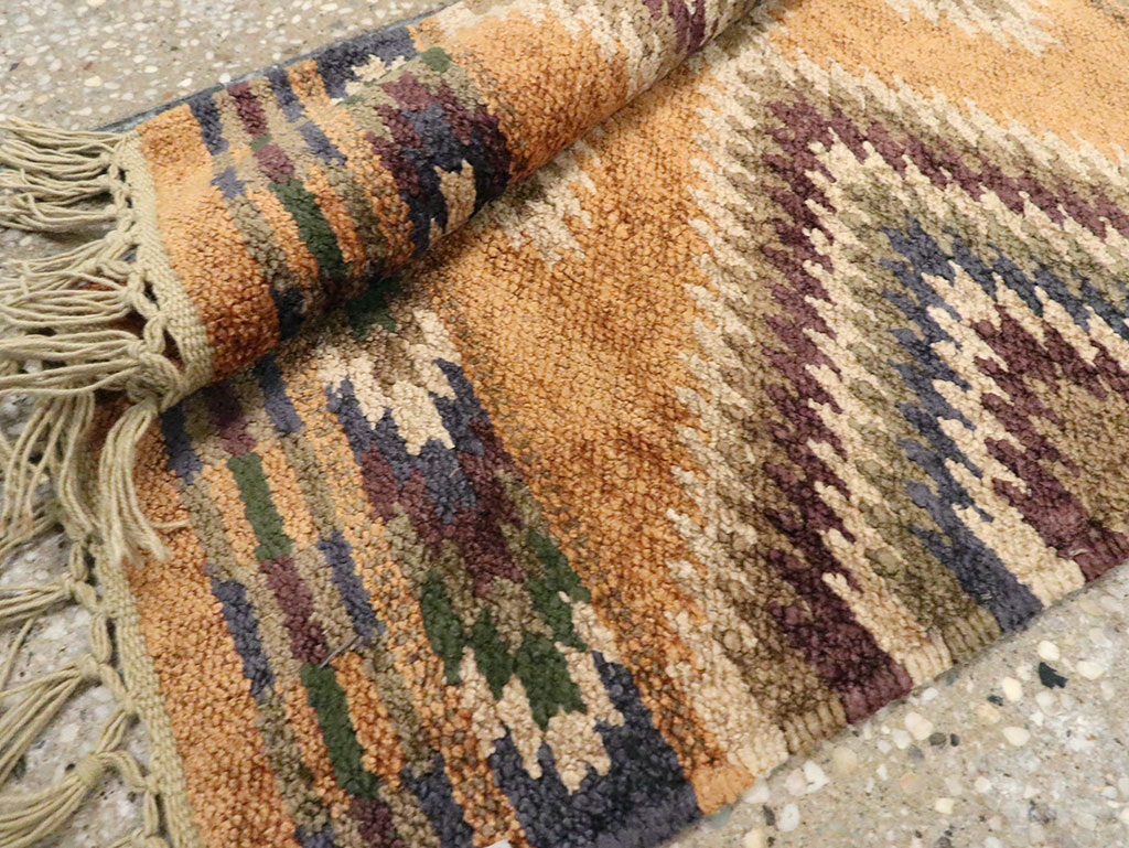 Vintage Indian Flatweave Kilim, No.25465 - Gss