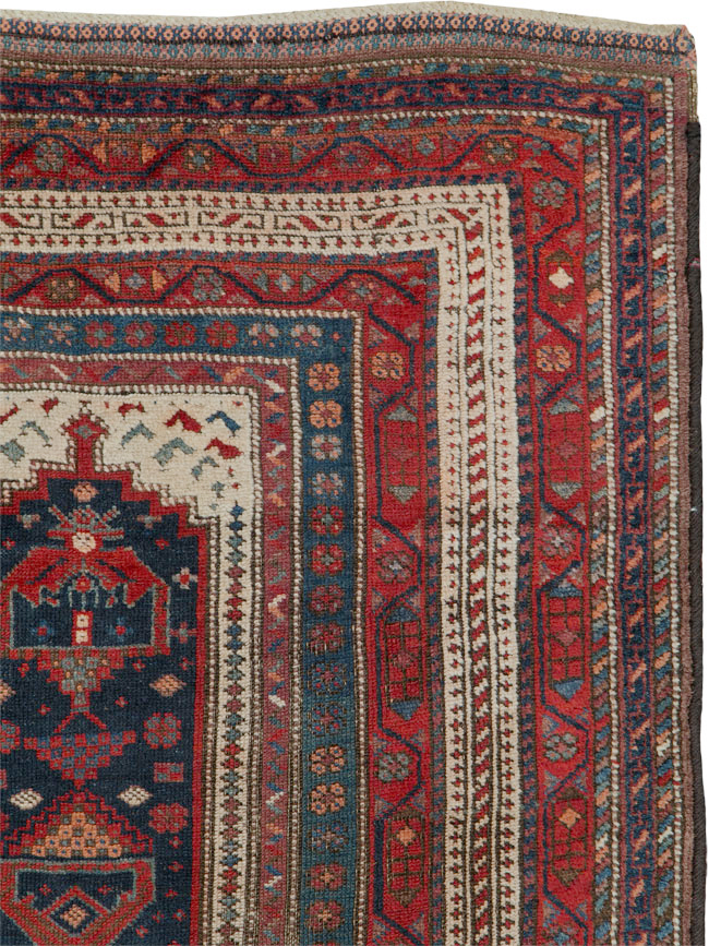 Antique Persian Kurdish Rug, No.25472 - Gss