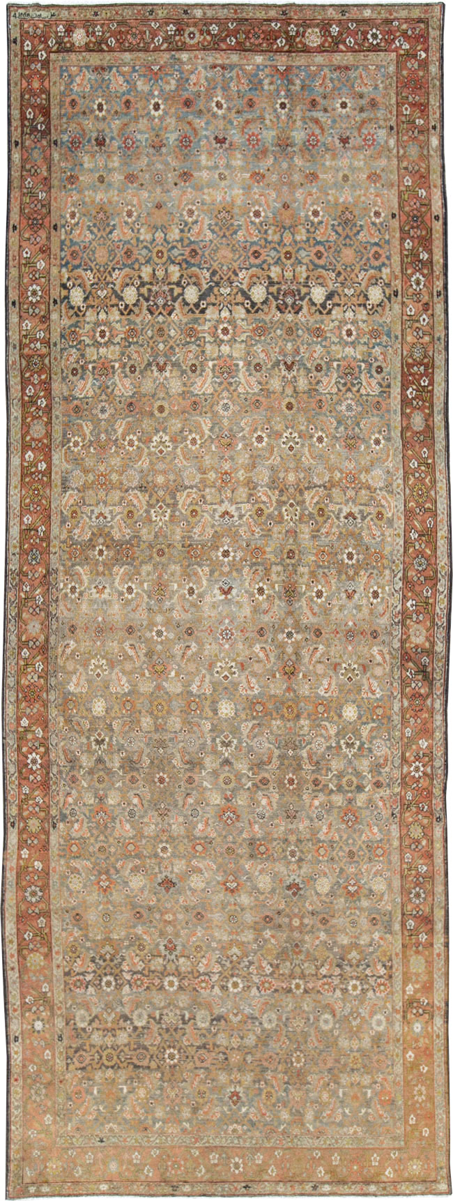 Antique Persian Gallery Malayer Carpet, No.25477 - Gss