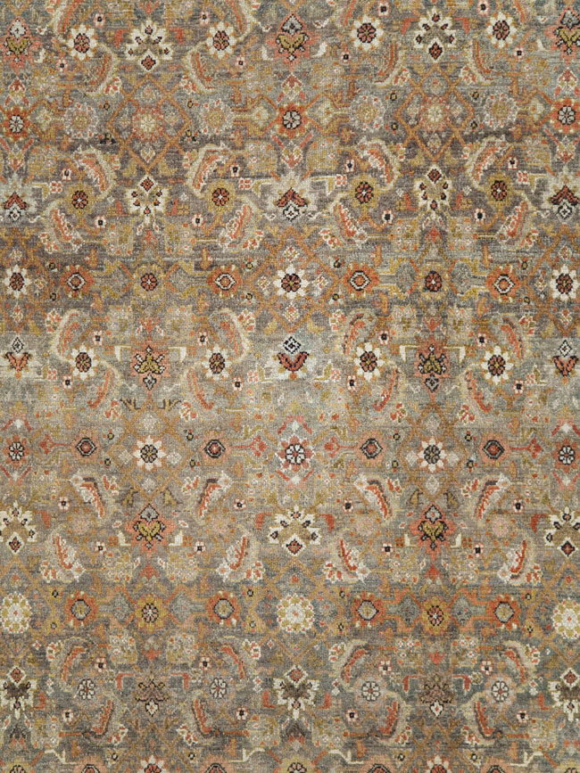 Antique Persian Gallery Malayer Carpet, No.25477 - Gss