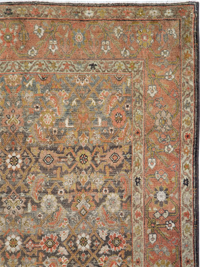 Antique Persian Gallery Malayer Carpet, No.25477 - Gss
