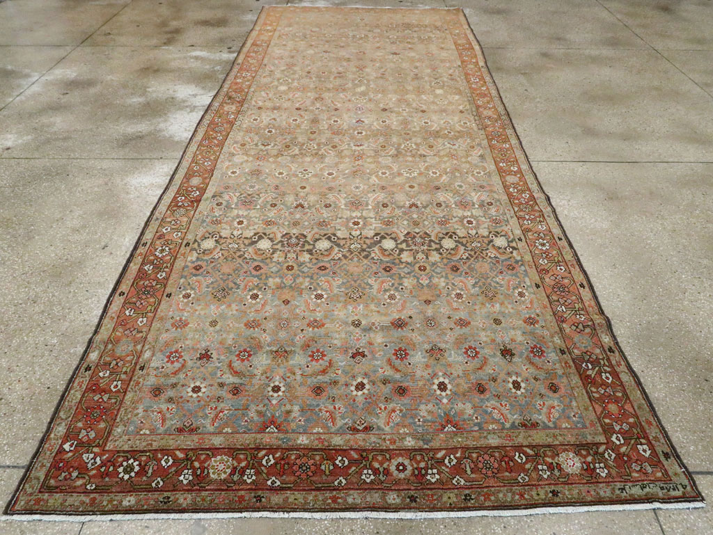 Antique Persian Gallery Malayer Carpet, No.25477 - Gss