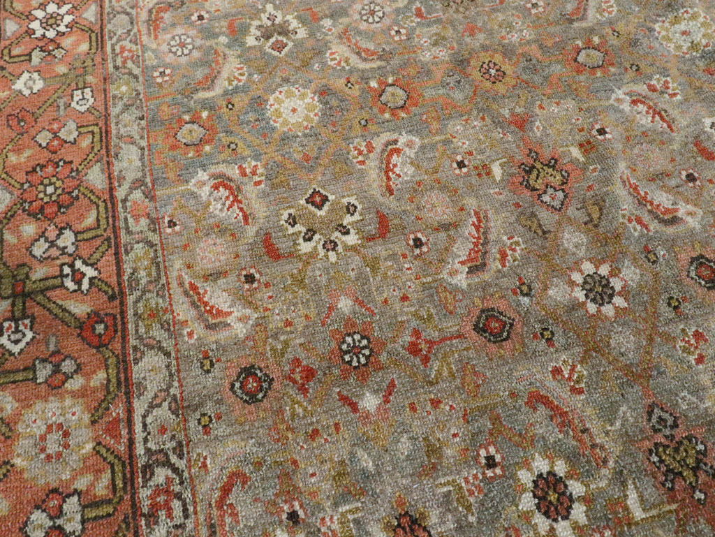 Antique Persian Gallery Malayer Carpet, No.25477 - Gss
