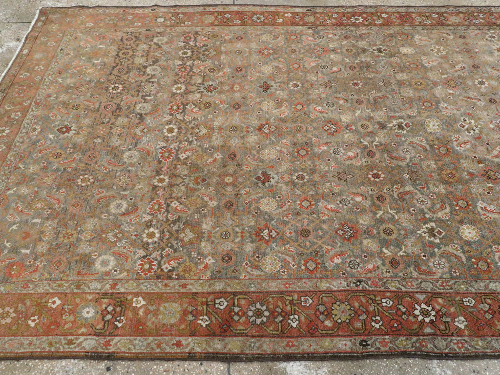 Antique Persian Gallery Malayer Carpet, No.25477 - Gss