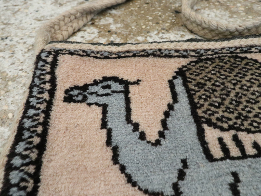 Vintage Persian Qashqai Tribal Shoulder Bag, No.25481 - Gss