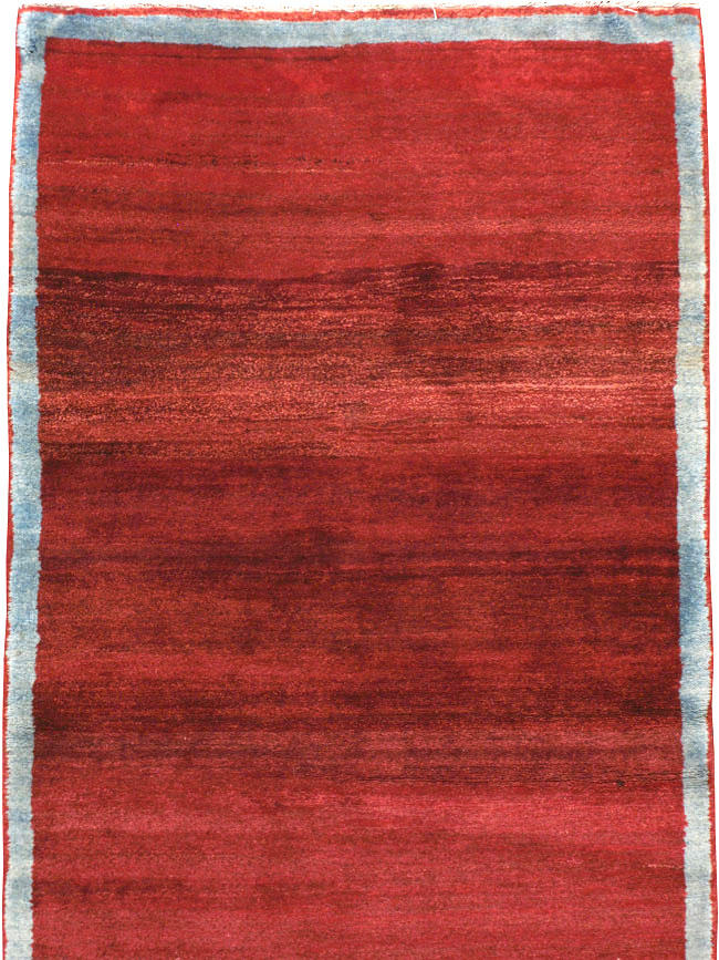 Vintage Persian Malayer Modernist Rug, No.25485 - Gss