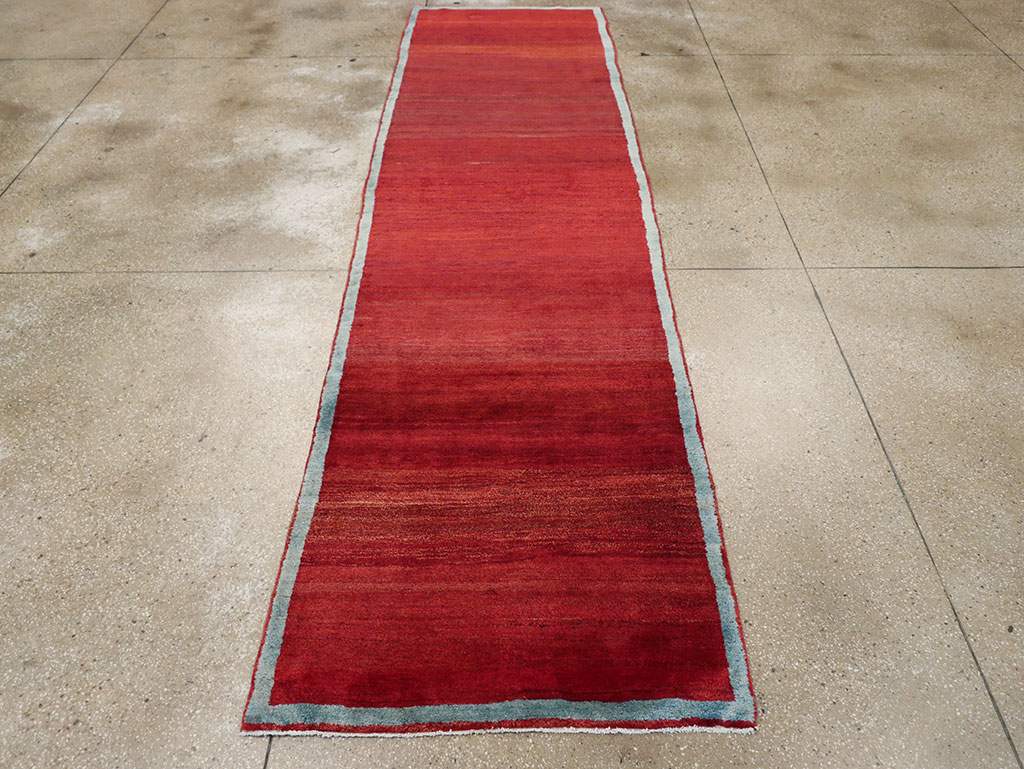 Vintage Persian Malayer Modernist Rug, No.25485 - Gss