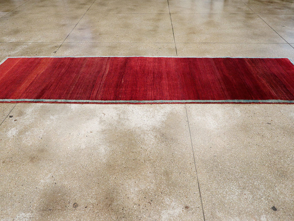 Vintage Persian Malayer Modernist Rug, No.25485 - Gss