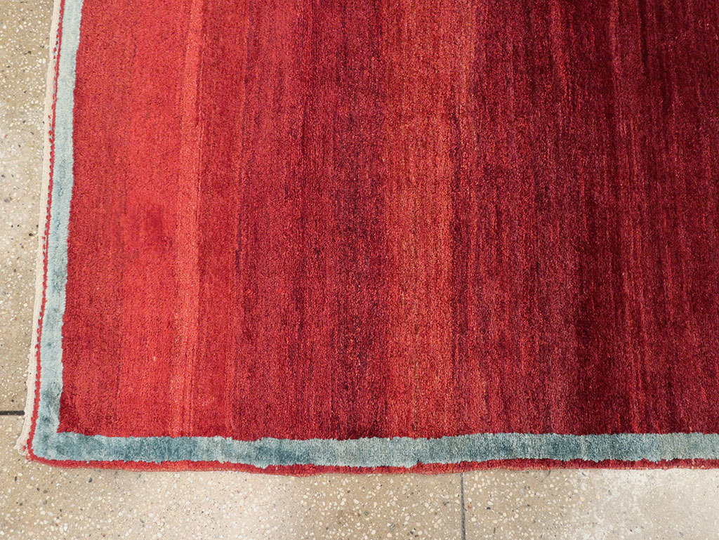 Vintage Persian Malayer Modernist Rug, No.25485 - Gss