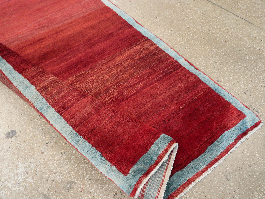 Vintage Persian Malayer Modernist Rug, No.25485 - Gss