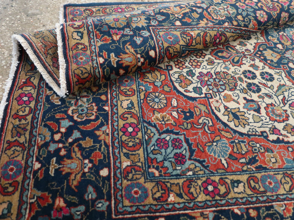 Antique Persian Kashan Rug, No.25501 - Gss