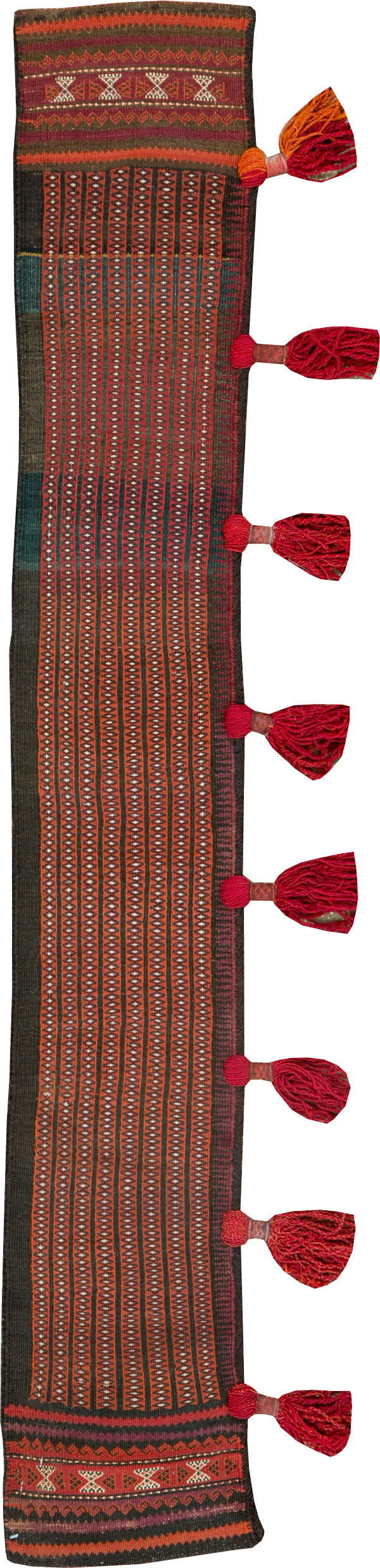 Vintage Uzbek Tribal Tent Band, No.25504 - Gss