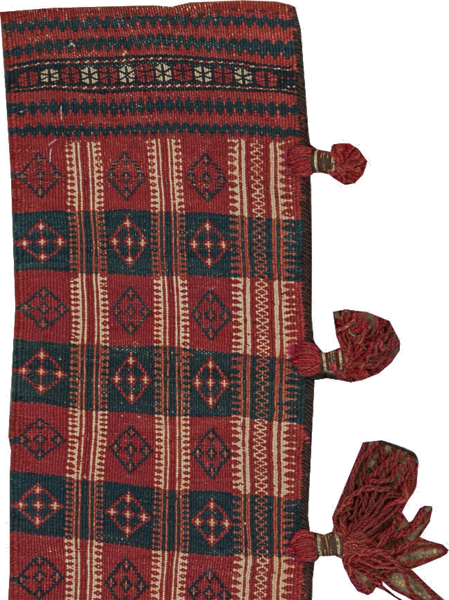 Vintage Uzbek Tribal Tent Band, No.25505 - Gss