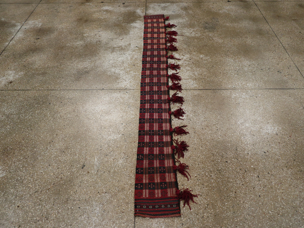 Vintage Uzbek Tribal Tent Band, No.25505 - Gss