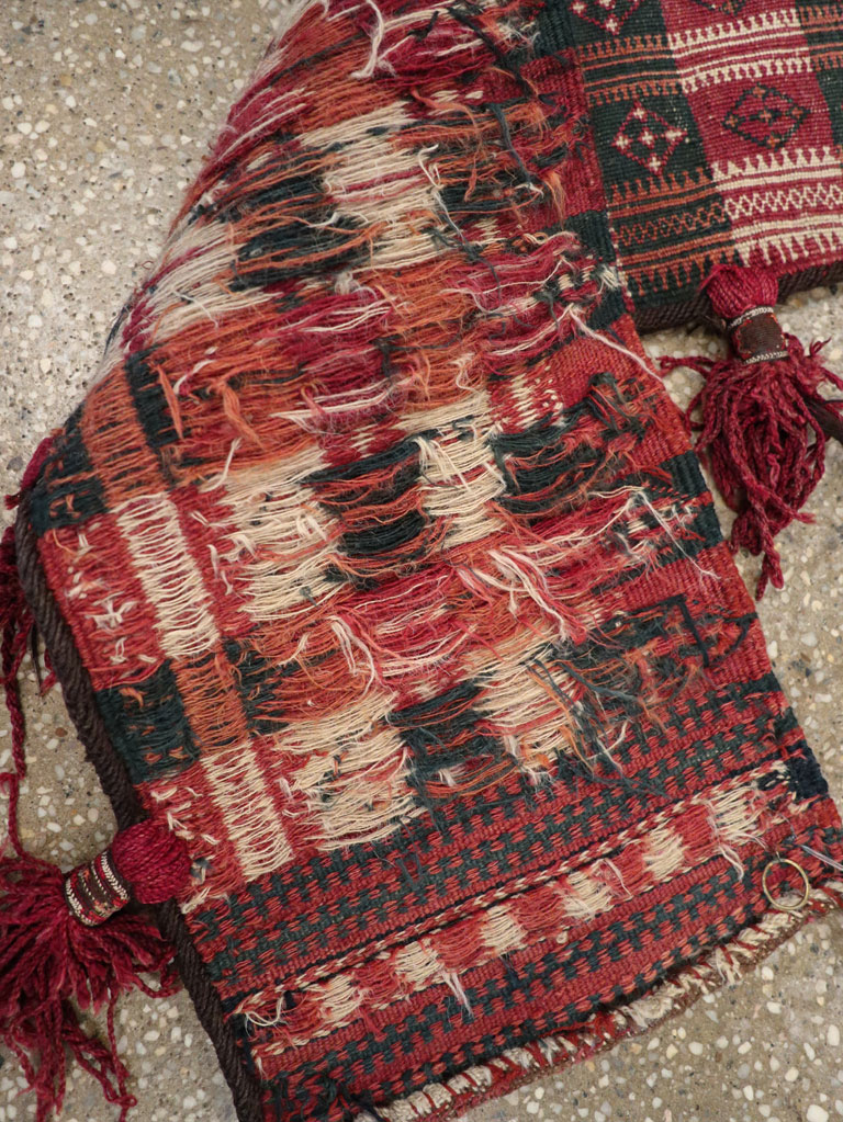 Vintage Uzbek Tribal Tent Band, No.25505 - Gss