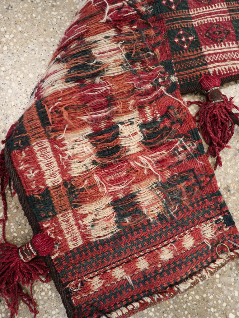 Vintage Uzbek Tribal Tent Band, No.25505 - Gss