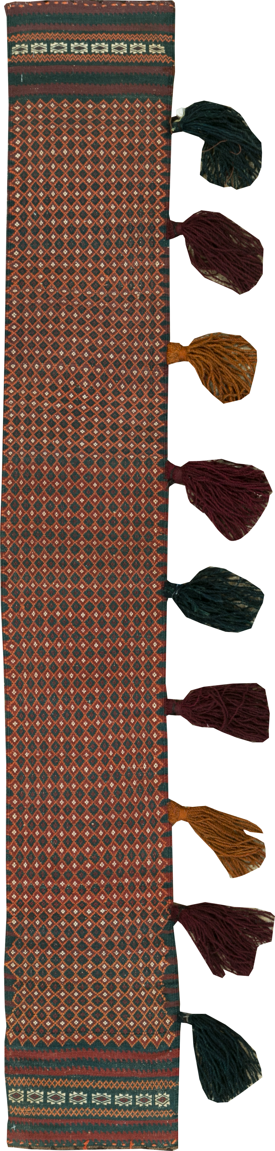 Vintage Uzbek Tribal Tent Band, No.25506 - Gss