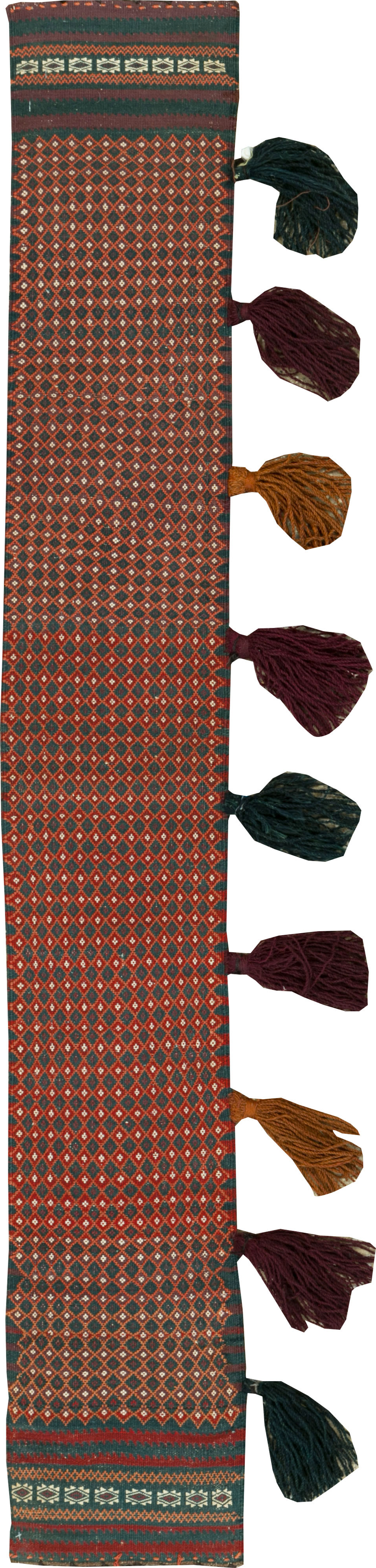 Vintage Uzbek Tribal Tent Band, No.25506 - Gss