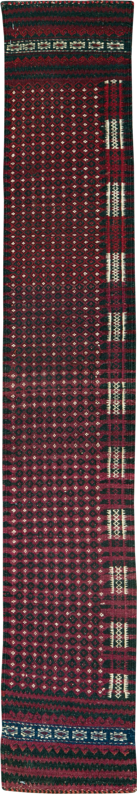 Vintage Uzbek Tribal Tent Band, No.25508 - Gss