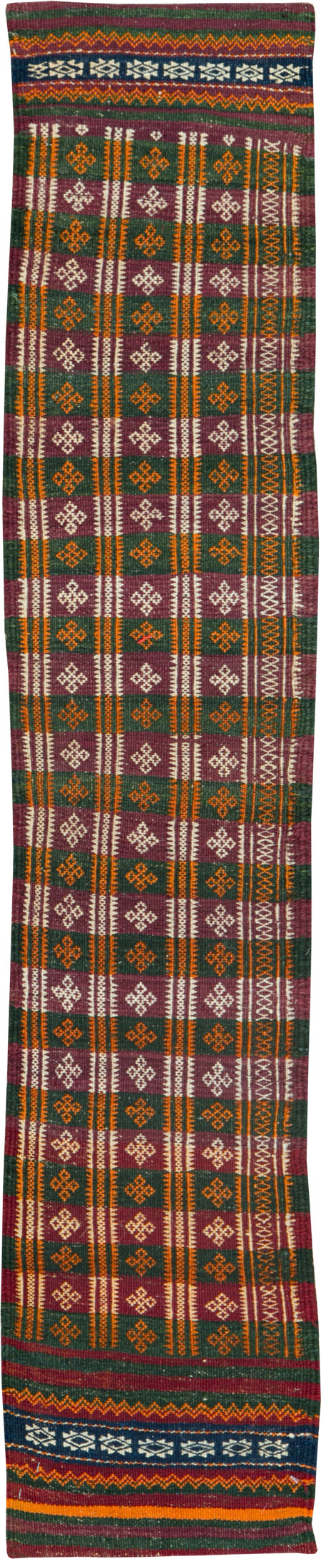 Vintage Uzbek Tribal Tent Band, No.25510 - Gss