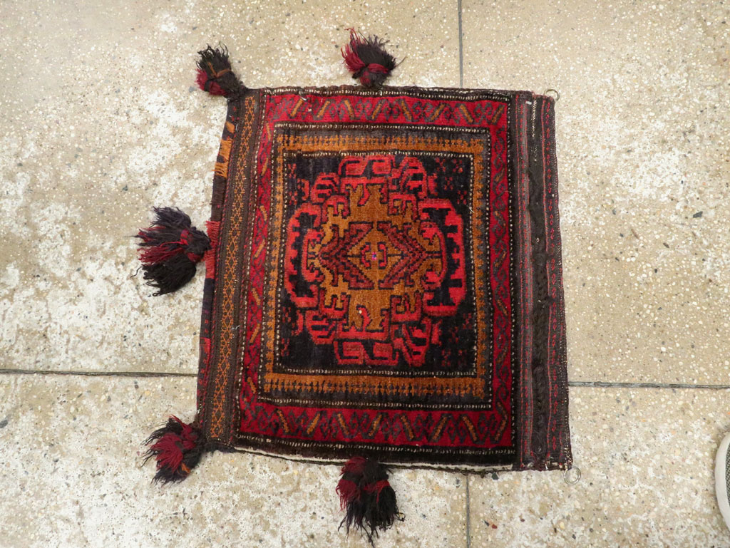 Vintage Persian Baluch Bag Face, No.25512 - Gss