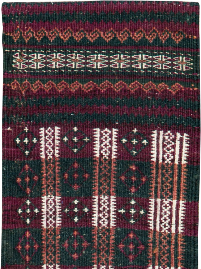 Vintage Uzbek Tribal Tent Band, No.25513 - Gss