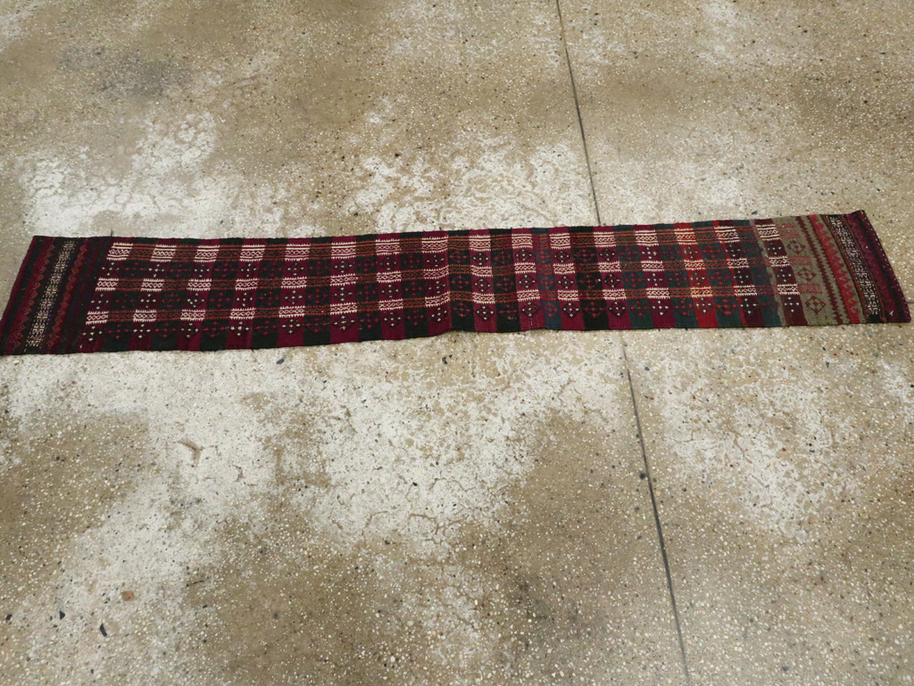 Vintage Uzbek Tribal Tent Band, No.25513 - Gss