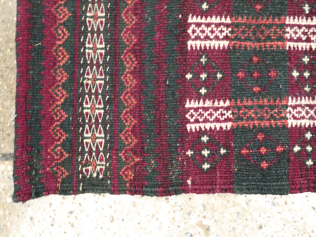 Vintage Uzbek Tribal Tent Band, No.25513 - Gss