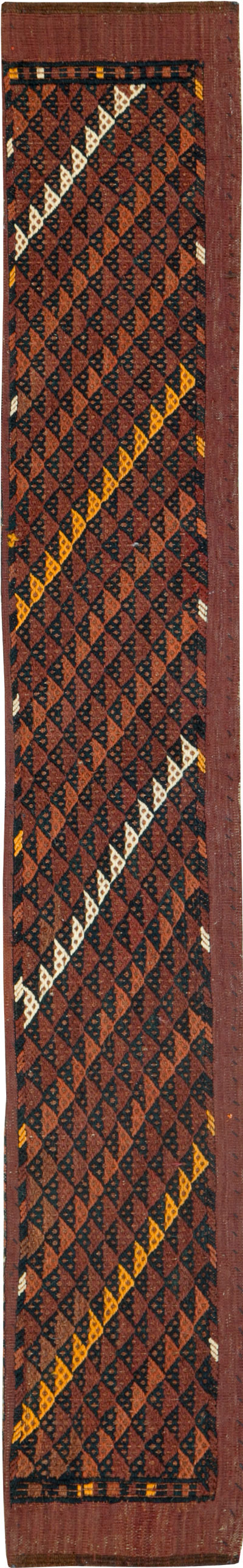 Vintage Uzbek Tribal Tent Band, No.25516 - Gss