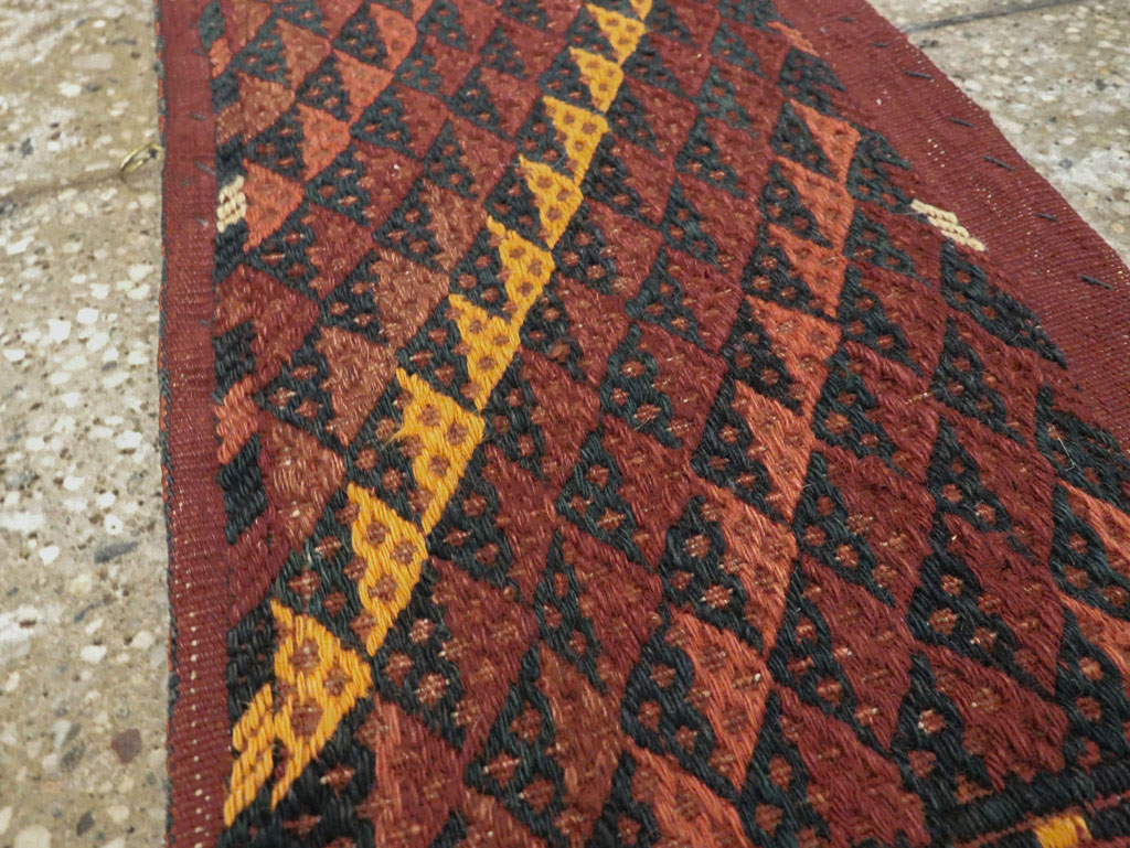 Vintage Uzbek Tribal Tent Band, No.25516 - Gss